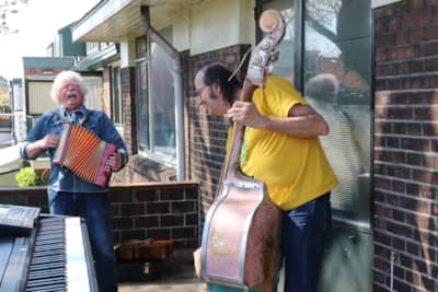 Amazing Stroopwafels vanaf het balkon